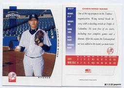 台灣之光王建民 2005 Bowman Heritage Chien Ming Wang #74 歷史價格詳細信息