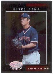 野茂英雄 Hideo Nomo 2001 Upper Deck #165 歷史價格詳細信息