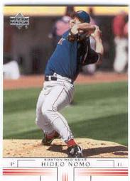 野茂英雄 Hideo Nomo 1998 UD Collector's Choice #400 歷史價格詳細信息