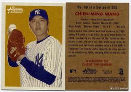 台灣之光王建民 2004 Throwback Threads Chien Ming Wang #132 歷史價格詳細信息