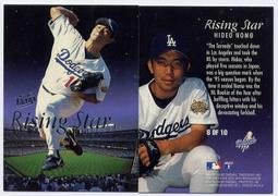 野茂英雄 Hideo Nomo 1996 UD Collector's Scrapbook #4 歷史價格詳細信息