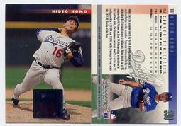 野茂英雄 Hideo Nomo 1995 Bowman Gold  Rookie RC #238 歷史價格詳細信息
