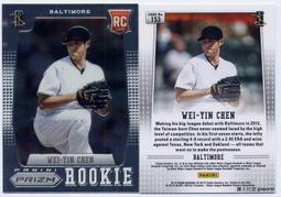 旅美台灣之光曾仁和 2015 Bowman Chrome Jen-Ho Tseng RC #BP4 歷史價格詳細信息