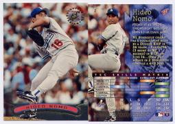 野茂英雄 Hideo Nomo 1996 UD Collector's Scrapbook #4 歷史價格詳細信息
