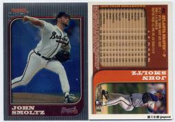 賽揚投手史莫茲 John Smoltz 1990 Fleer #595 歷史價格詳細信息