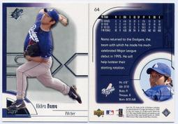 野茂英雄 Hideo Nomo 2002 Donruss Diamond Kings #72 歷史價格詳細信息