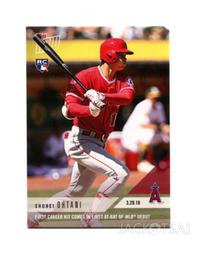 2018 TOPPS NOW #MOW-1 貝比魯斯/大谷翔平 跨世代二刀流 經典球員卡 歷史價格詳細信息