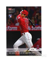 2018 TOPPS NOW #MOW-1 貝比魯斯/大谷翔平 跨世代二刀流 經典球員卡 歷史價格詳細信息