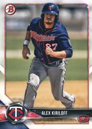 2018 Bowman Draft #BD39 Kris Bubic 皇家隊 歷史價格詳細信息
