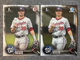 2016 Bowman Chrome #BDC147 Chih-Wei Hu 胡智為 亮面新人卡 歷史價格詳細信息