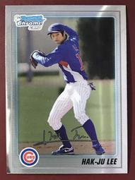 2010 Bowman #BCP80 中華職棒 桃猿隊 新秀2壘手 Yen-Wen Kuo 郭嚴文 RC 新人卡 第一張大聯盟鐵面新人卡 歷史價格詳細信息