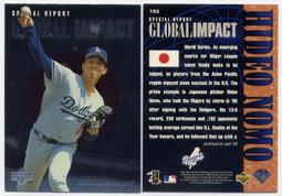 野茂英雄 Hideo Nomo 1996 UD Collector's Scrapbook #4 歷史價格詳細信息