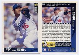 野茂英雄 Hideo Nomo 1997 Upper Deck Predictor #P17 歷史價格詳細信息