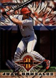 Juan Gonzalez 1997 Circa - Icons  2MVP 歷史價格詳細信息