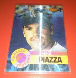 Mike Piazza 雷射亮面美卡 2000 Fleer Showcase #46 WBC 義大利隊 歷史價格詳細信息