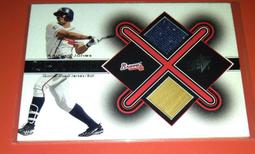 ANDRUW JONES #AJ1  2001 SPX Winning Materials Jersey Bat 價格比較,價格查詢,歷史價格詳細信息