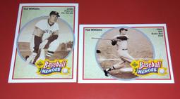 TED WILLIAMS BASEBALL 英雄卡 HEROES UPPER DECK 1992 #36 #30 #35 歷史價格詳細信息
