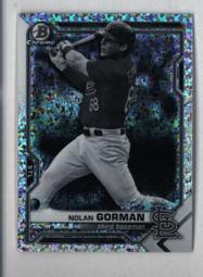 2021 Bowman Chrome Prospects #235 Nolan Gorman 歷史價格詳細信息