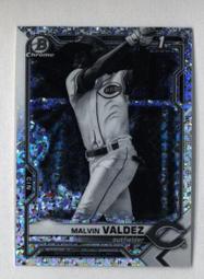 2021 Bowman Chrome Prospects #184 Malvin Valdez 歷史價格詳細信息