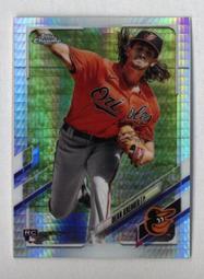 亮卡 2021 Bowman Chrome Prospects #211 Matthew Allan 歷史價格詳細信息