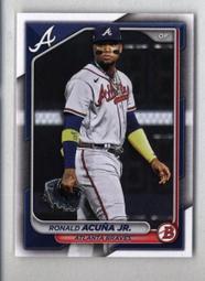 Ronald Acuna Jr. 勇士隊 MVP 黑鱒 MLB球員卡 Topps Bowman 歷史價格詳細信息