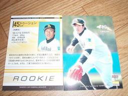 貳拾肆棒球-2007BBM日本職棒西武獅中國之星朱大衛金色簽名限量兩百張特殊卡55/200新人卡 歷史價格詳細信息