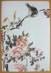 §§★§§---中國名畫欣賞---月季---金農---21---第5輯10之04---花卉系列---★繪畫藝術明信片 歷史價格詳細信息