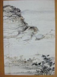 §§★§§---中國名畫欣賞---山水冊頁---董其昌---14---第7輯10之02---山水系列---★繪畫藝術明信片 歷史價格詳細信息