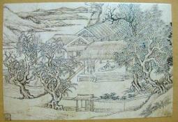 §§★§§---中國名畫欣賞---仿古山水---王翬---03---第6輯10之04---山水系列---★繪畫藝術明信片 歷史價格詳細信息