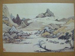 §§★§§---中國名畫欣賞---山茶水仙圖---虛谷---17---第5輯10之02---花鳥系列---★繪畫藝術明信片 歷史價格詳細信息