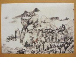 ★-中國名畫欣賞-八大山人-董其昌-沈周-唐寅-文徵明-徐渭-呂紀--第7輯10本大全套--整本小本式共230張-★繪畫藝術明信片 歷史價格詳細信息