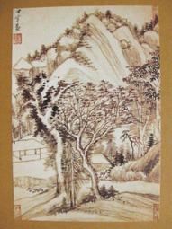 §§★§§---中國名畫欣賞---山茶水仙圖---虛谷---17---第5輯10之02---花鳥系列---★繪畫藝術明信片 歷史價格詳細信息