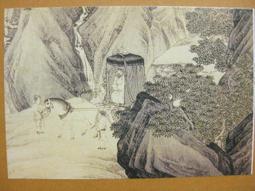 §§★§§---中國名畫欣賞---唐寅---山水系列---第7輯10之04---整本小本式共23張---★繪畫藝術明信片 歷史價格詳細信息