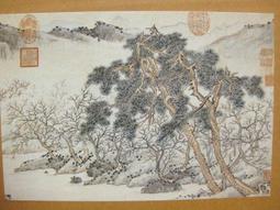 §§★§§---中國名畫欣賞---山亭圖---文徵明---14---第7輯10之05---山水系列---★繪畫藝術明信片 歷史價格詳細信息