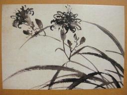 §§★§§---中國名畫欣賞---花鳥山水冊之七---八大山人---20---第4輯10之09---花鳥一系列---★繪畫藝術明信片 歷史價格詳細信息