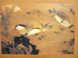 §§★§§---中國名畫欣賞---清溪雙鶴圖---呂紀---06---第7輯10之10---花鳥系列---★繪畫藝術明信片 歷史價格詳細信息