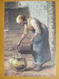 §§★§§---法國收藏大師素描欣賞---11---化妝---巴斯提特,柯羅---羅浮宮與巴黎素描---10之09---★繪畫藝術明信片 歷史價格詳細信息