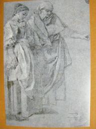 §§★§§---法國收藏大師素描欣賞---12---路易十四幼年肖像---香拜捏---羅浮宮與巴黎素描---10之05---★繪畫藝術明信片 歷史價格詳細信息