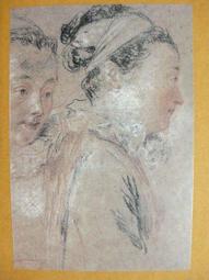 §§★§§---法國收藏大師素描欣賞---05---費里克斯,修拉肖像---豪斯曼---羅浮宮與巴黎素描---10之09---★繪畫藝術明信片 歷史價格詳細信息