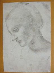 §§★§§---法國收藏大師素描欣賞---05---費里克斯,修拉肖像---豪斯曼---羅浮宮與巴黎素描---10之09---★繪畫藝術明信片 歷史價格詳細信息