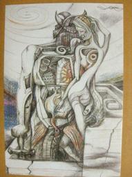 §§★§§---法國收藏大師素描欣賞---20---蓬托瓦豬市---卡米爾,畢沙羅---羅浮宮與巴黎素描---10之09---★繪畫藝術明信片 歷史價格詳細信息