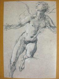 §§★§§---法國收藏大師素描欣賞---03---天使---弗朗索瓦,萊莫涅---羅浮宮與巴黎素描---10之07---★繪畫藝術明信片 歷史價格詳細信息