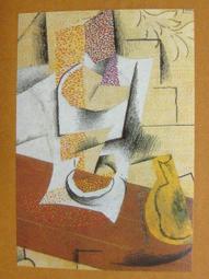 §§★§§---世界名畫欣賞---桌上的酒杯與梨子切片---05---畢卡索---第一輯之03---★繪畫藝術明信片 價格比較,價格查詢,歷史價格詳細信息