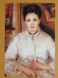 §§★§§---世界名畫欣賞---曲克夫人---05---雷諾瓦---第一輯之08---★繪畫藝術明信片 價格比較,價格查詢,歷史價格詳細信息