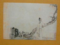 §§★§§---中國名畫欣賞---人物冊頁之二---任薰---07---第5輯10之01---雜畫系列---★繪畫藝術明信片 歷史價格詳細信息