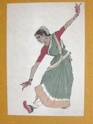 §§★§§---中國名畫欣賞---舞---傅抱石---11---第2輯10之08---人物系列---★繪畫藝術明信片 歷史價格詳細信息