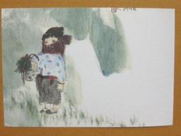 §§★§§---中國名畫欣賞---野花小草---金農---12---第5輯10之04---花卉系列---★繪畫藝術明信片 歷史價格詳細信息