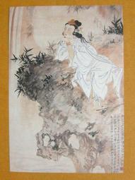 §§★§§---中國名畫欣賞---水仙---金農---22---第5輯10之04---花卉系列---★繪畫藝術明信片 歷史價格詳細信息