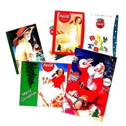 ◎可口可樂（Coca-Cola）耶誕賀年明信片（Post Card）1張 歷史價格詳細信息