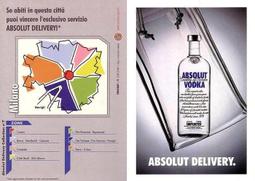 義大利ABSOLUT REVELATION 絕對伏特加酒類酷卡明信片酒卡 Ruby Red 葡萄柚跳舞女郎 歷史價格詳細信息